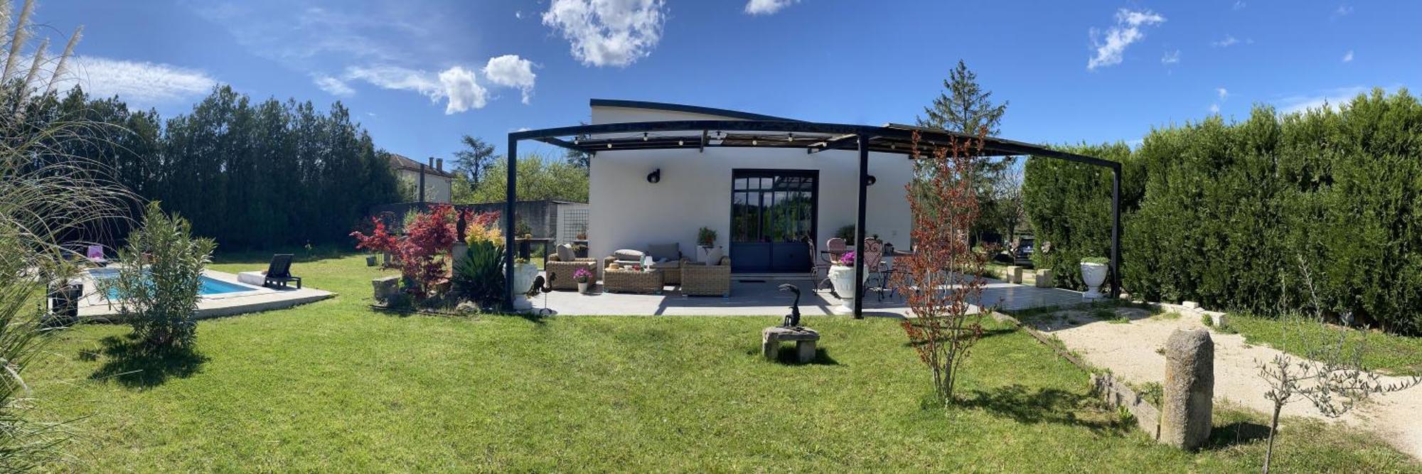 Villa Le Galinié Chic'Art. Un bel Atelier avec Piscine à Carpentras Extérieur photo